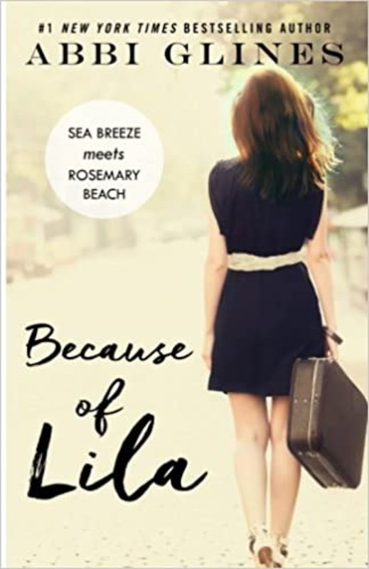 Book cover for "Because of Lila" by Abbi Glines