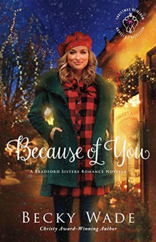 Book cover for "Because of You" by Becky Wade