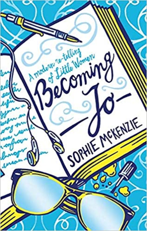 Book cover for "Becoming Jo" by Sophie McKenzie