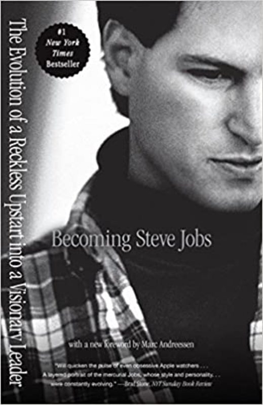Book cover for "Becoming Steve Jobs" by Brent Schlender