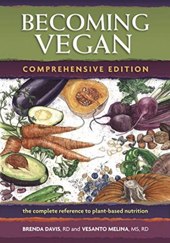 Book cover for "Becoming Vegan" by Brenda Davis