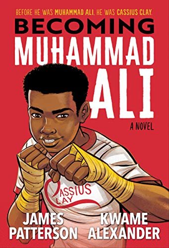 Book cover for "Becoming Muhammad Ali" by Kwame Alexander