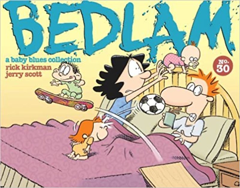 Book cover for "Bedlam" by Rick Kirkman