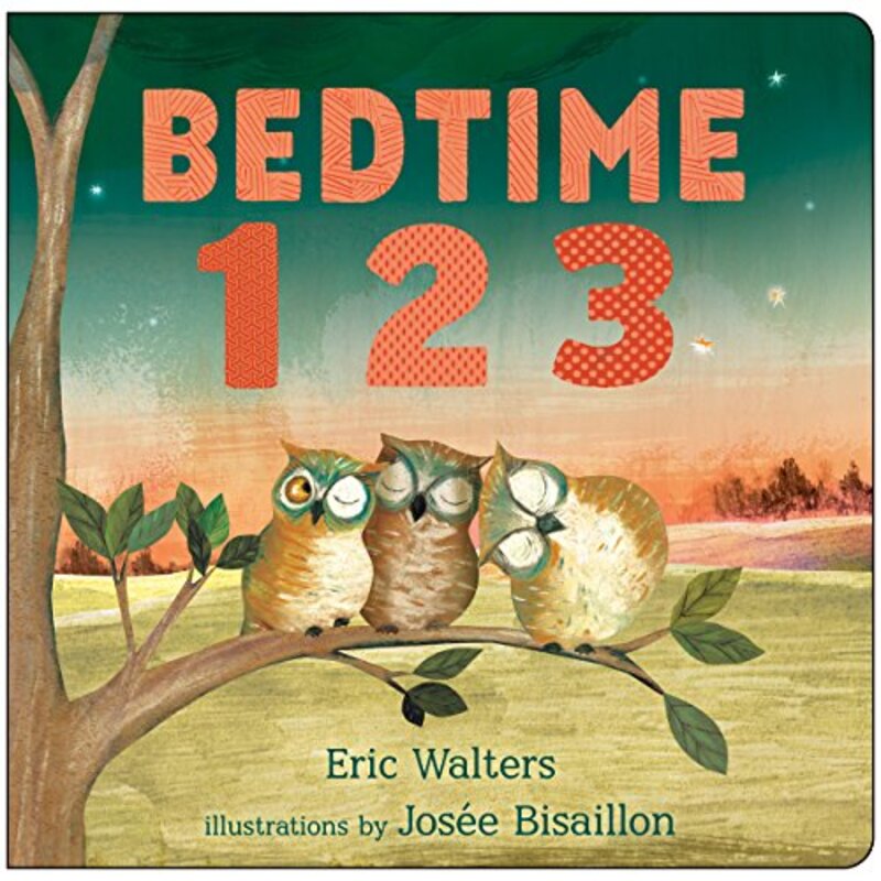 Book cover for "Bedtime 123" by Eric Walters