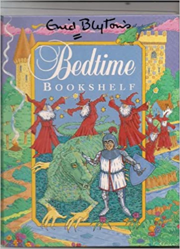 Book cover for "Bedtime Bookshelf" by Enid Blyton