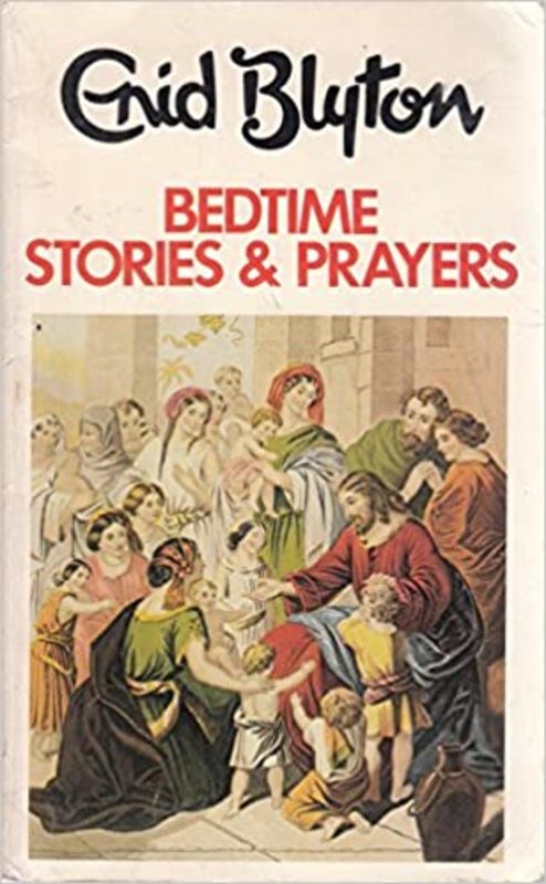 Book cover for "Bedtime Stories and Prayers" by Enid Blyton