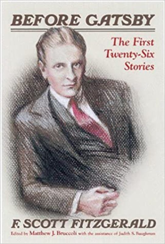 Book cover for "Before Gatsby" by F. Scott Fitzgerald