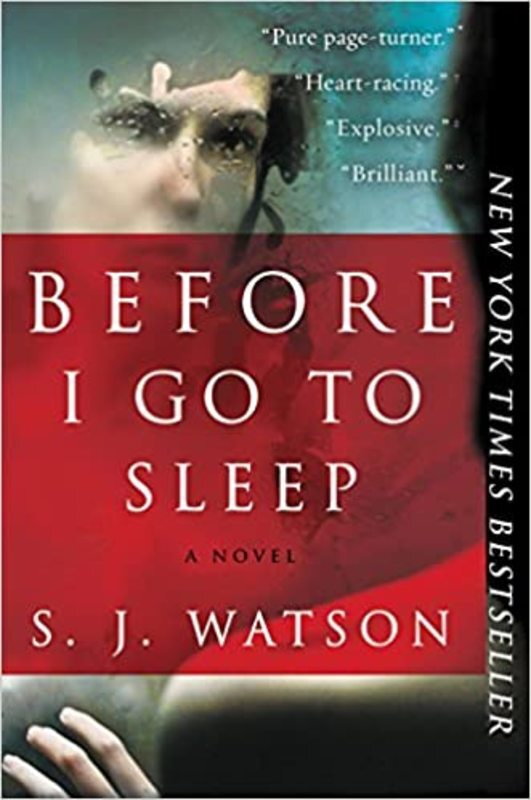 Book cover for "Before I Go To Sleep" by S. J. Watson