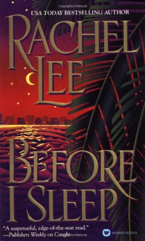 Book cover for "Before I Sleep" by Rachel Lee