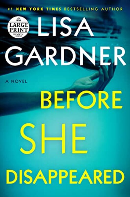 Book cover for "Before She Disappeared" by Lisa Gardner