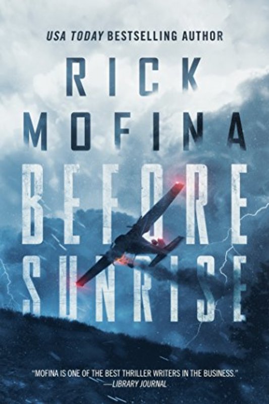 Book cover for "Before Sunrise" by Rick Mofina