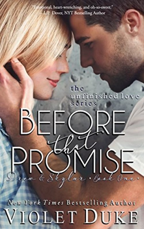 Book cover for "Before That Promise" by Violet Duke