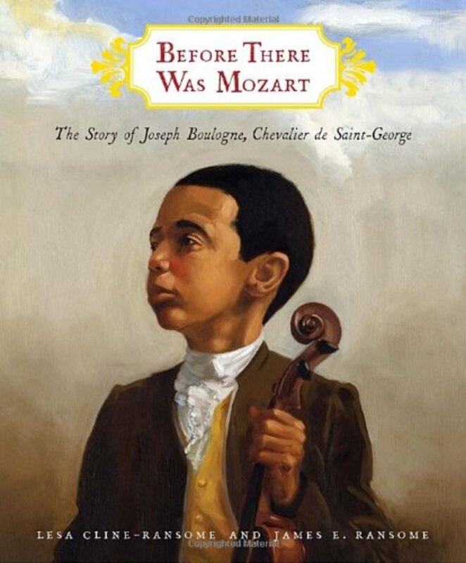 Book cover for "Before There Was Mozart" by James E Ransome