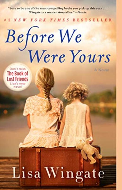 Book cover for "Before We Were Yours" by Lisa Wingate