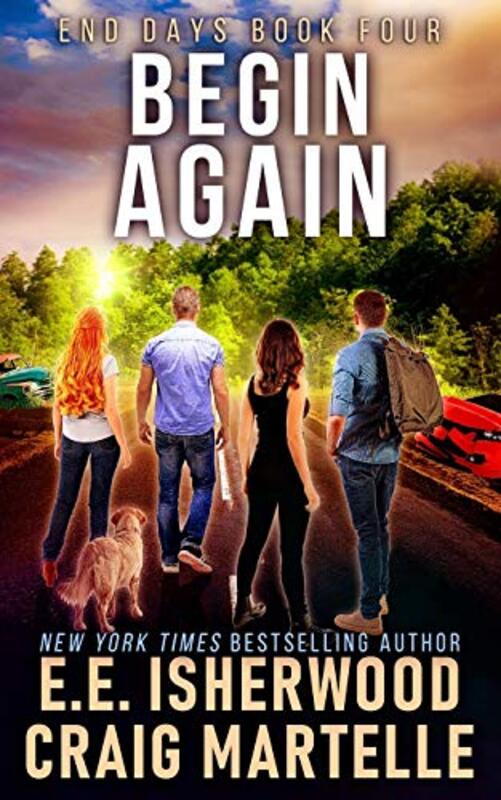 Book cover for "Begin Again" by EE Isherwood