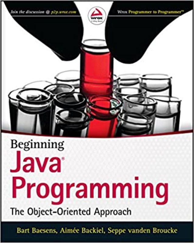 Book cover for "Beginning Java Programming" by Bart Baesens