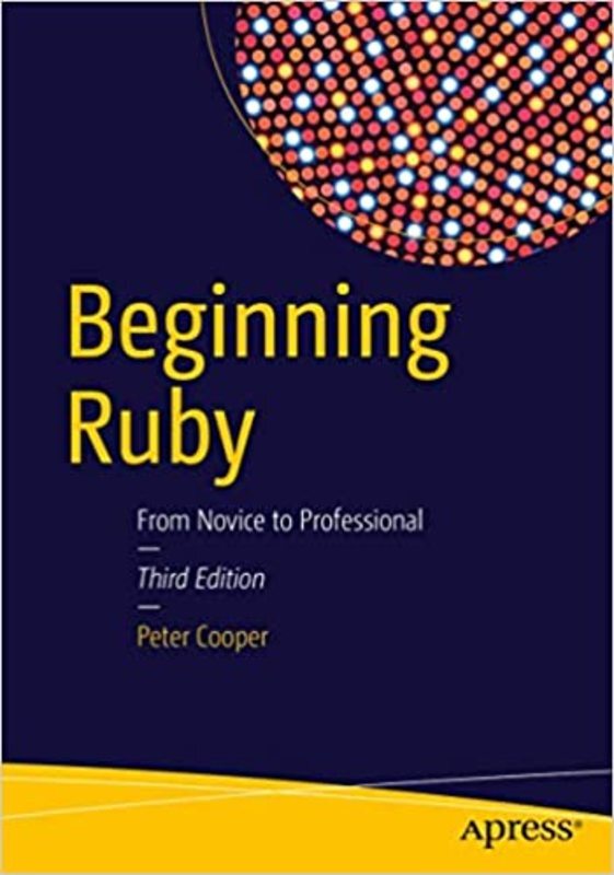 Book cover for "Beginning Ruby" by Peter Cooper