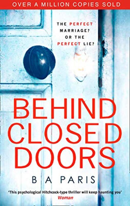 Book cover for "Behind Closed Doors" by BA Paris
