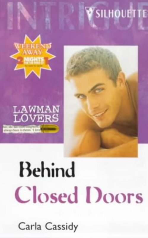 Book cover for "Behind Closed Doors" by Carla Cassidy