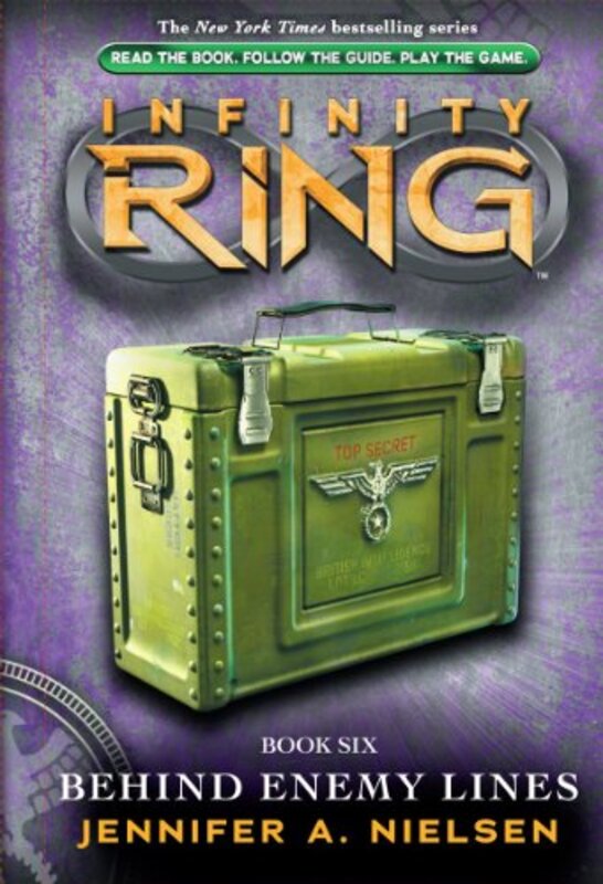 Book cover for "Behind Enemy Lines" by Jennifer A Nielsen
