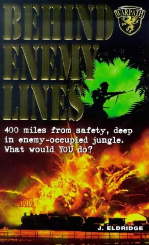 Book cover for "Behind Enemy Lines" by Jim Eldridge