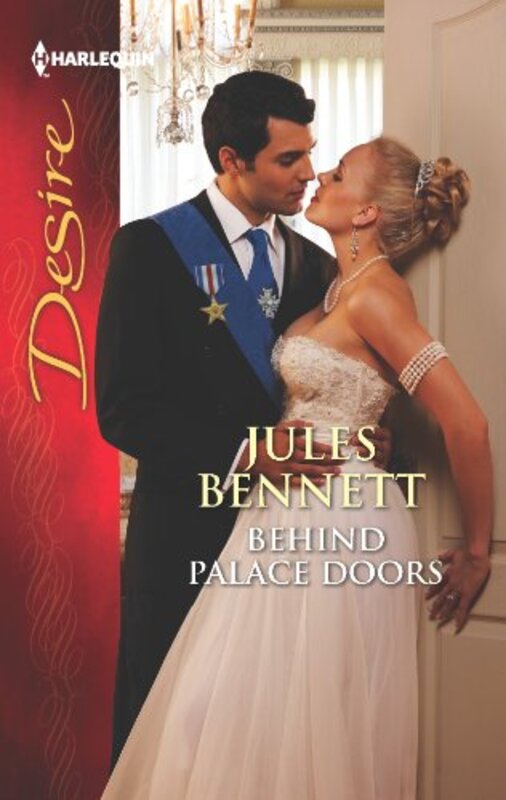 Book cover for "Behind Palace Doors" by Jules Bennett