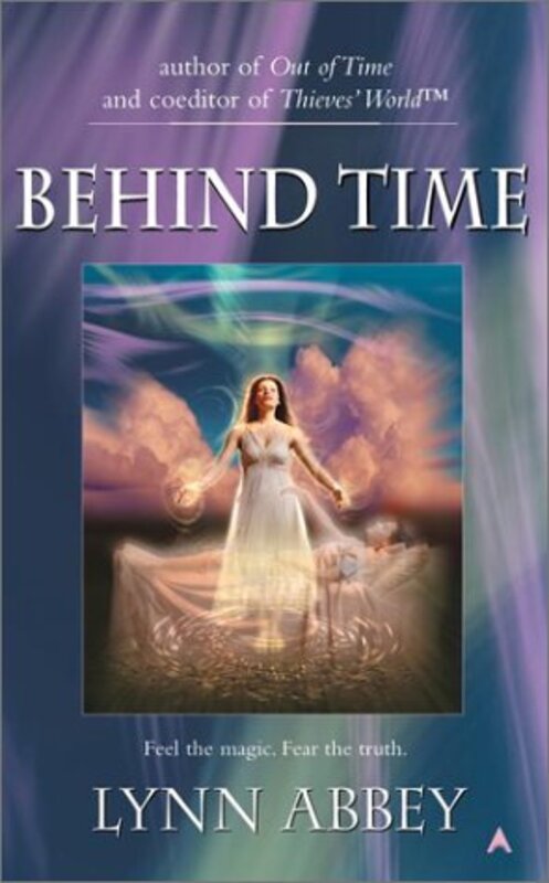 Book cover for "Behind Time" by Lynn Abbey