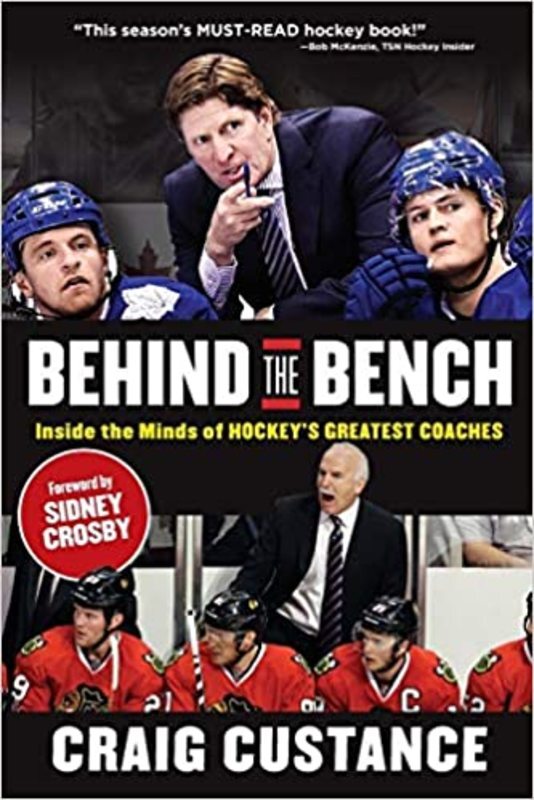 Book cover for "Behind the Bench" by Craig Custance