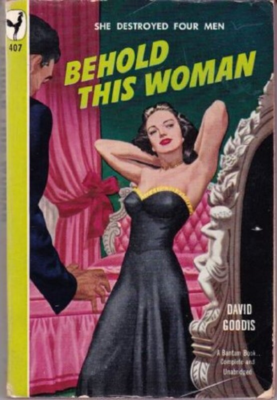 Book cover for "Behold This Woman" by David Goodis