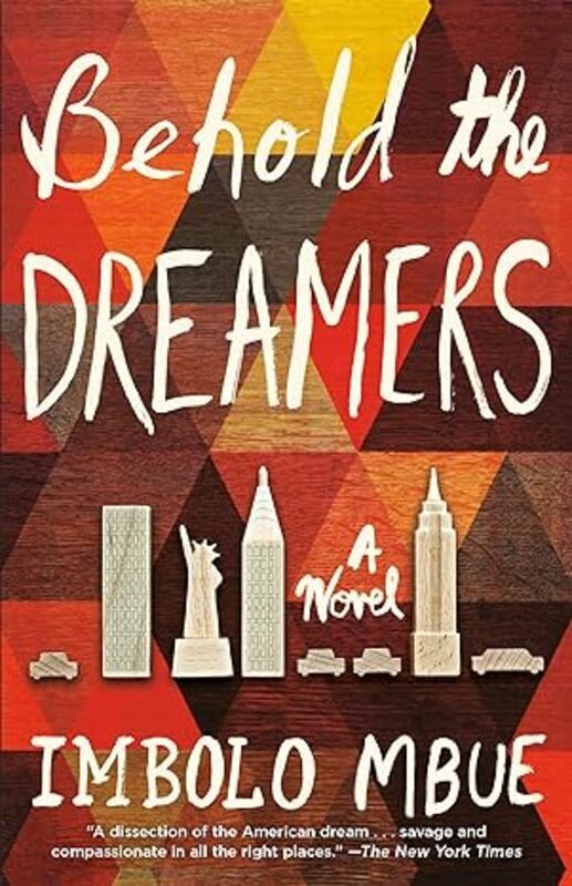 Book cover for "Behold the Dreamers" by Imbolo Mbue