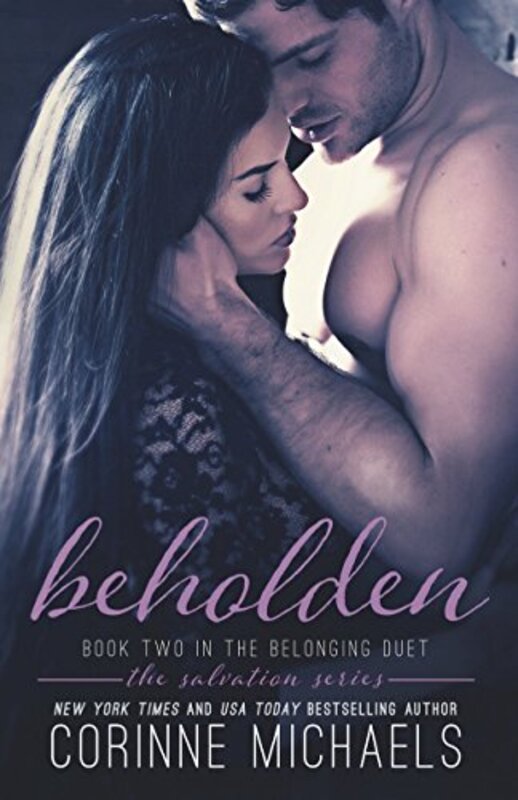 Book cover for "Beholden" by Corinne Michaels