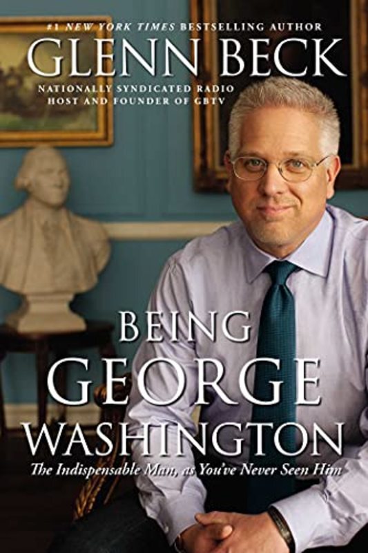 Book cover for "Being George Washington"