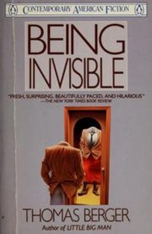 Book cover for "Being Invisible" by Thomas Berger