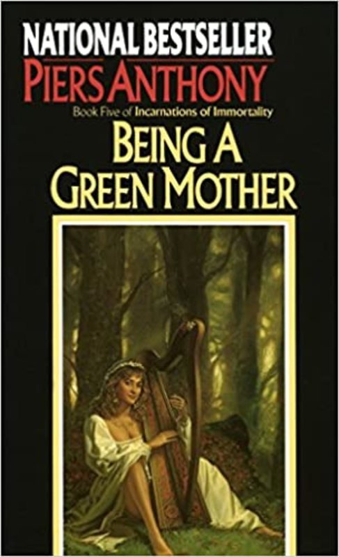 Book cover for "Being a Green Mother" by Piers Anthony
