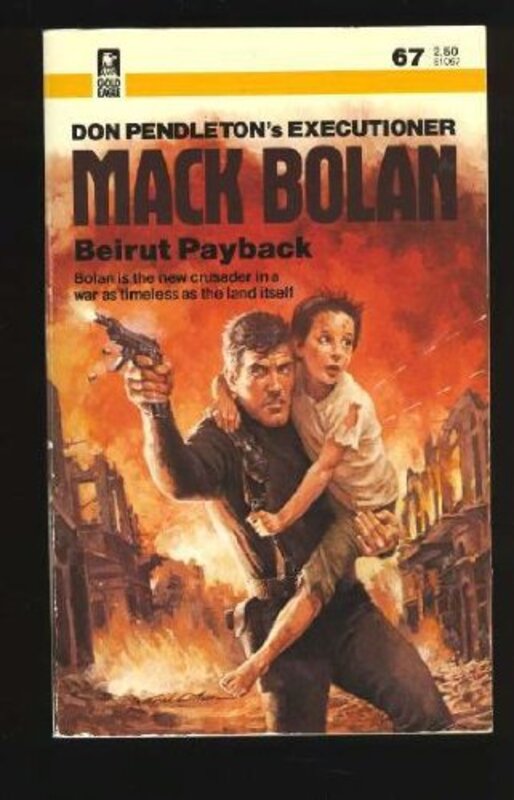 Book cover for "Beirut Payback" by Don Pendleton