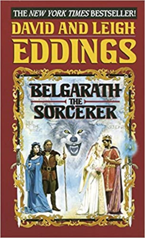 Book cover for "Belgarath the Sorcerer" by David Eddings