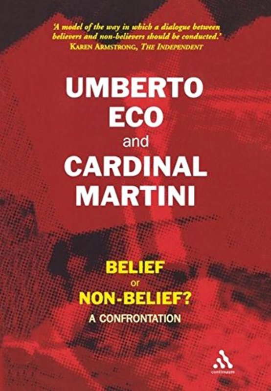 Book cover for "Belief or Non-Belief?" by Umberto Eco