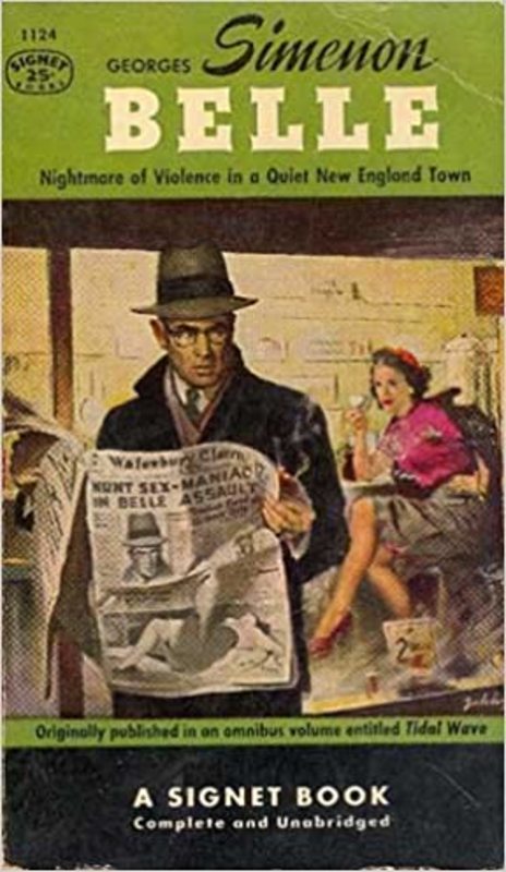 Book cover for "Belle" by Georges Simenon