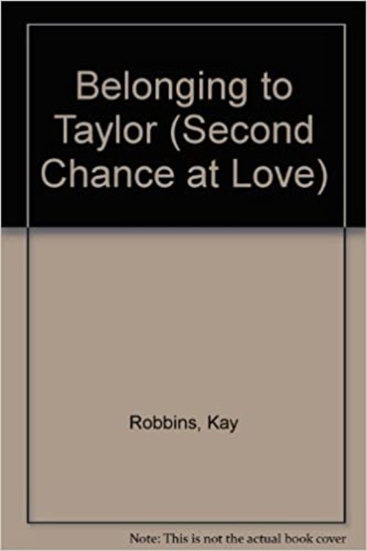 Book cover for "Belonging to Taylor" by Kay Hooper