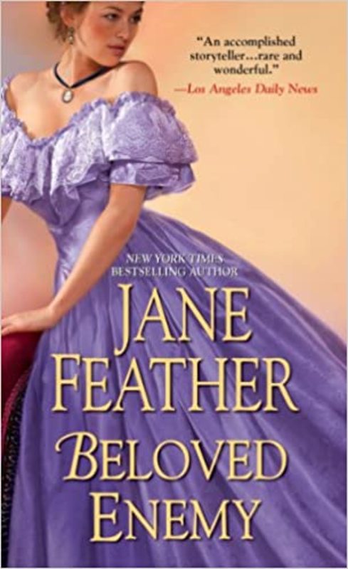 Book cover for "Beloved Enemy" by Jane Feather