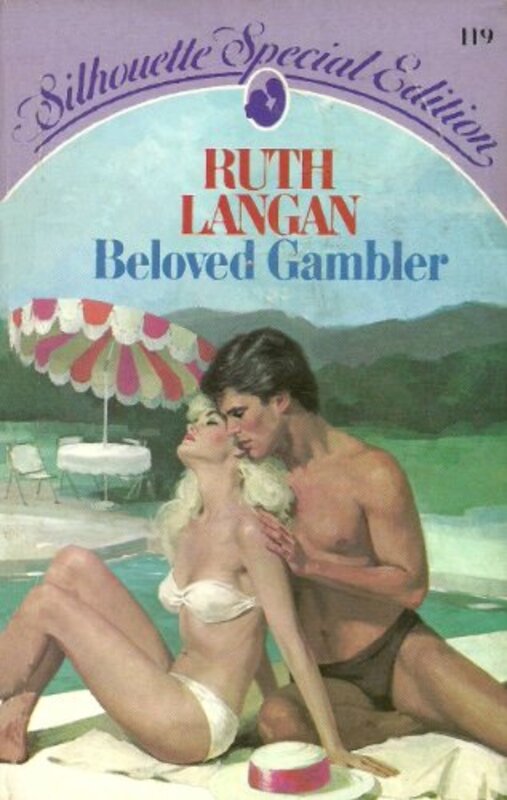 Book cover for "Beloved Gambler" by Ruth Langan