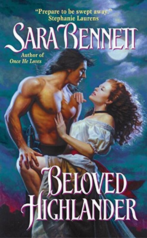 Book cover for "Beloved Highlander" by Sara Bennett