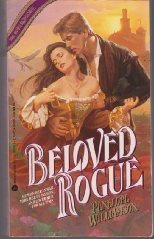 Book cover for "Beloved Rogue" by Penelope Williamson