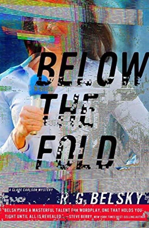 Book cover for "Below the Fold" by RG Belsky