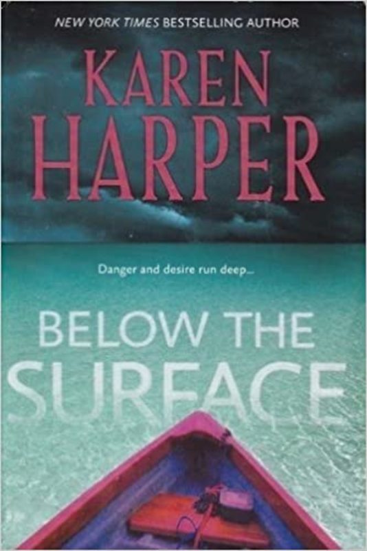 Book cover for "Below the Surface" by Karen Harper