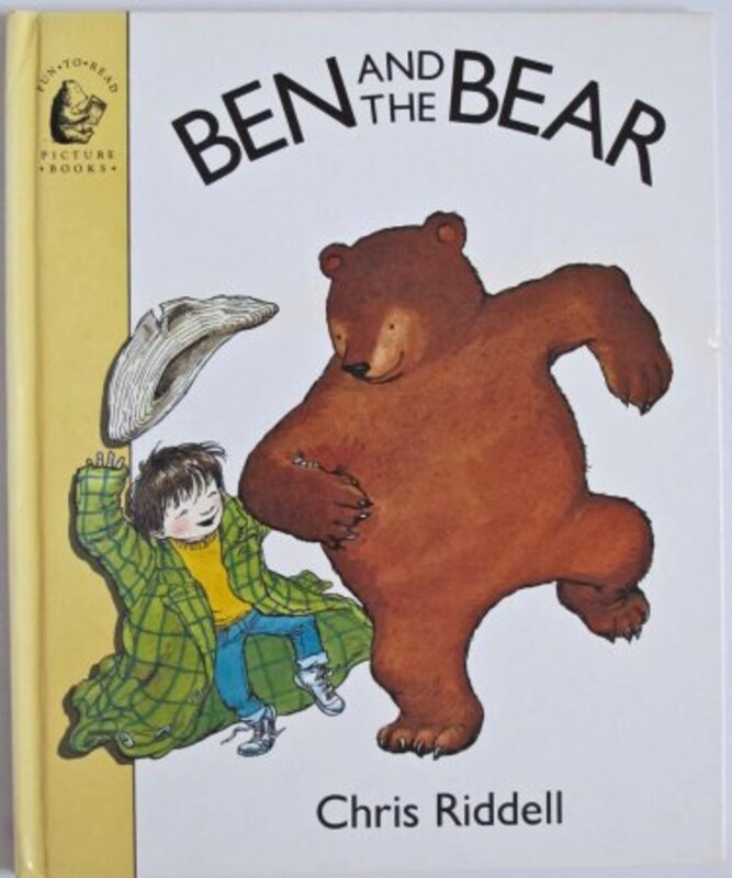 Book cover for "Ben and the Bear" by Chris Riddell