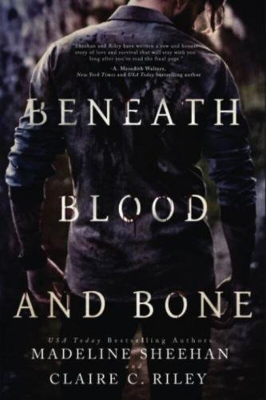 Book cover for "Beneath Blood and Bone" by Claire C Riley
