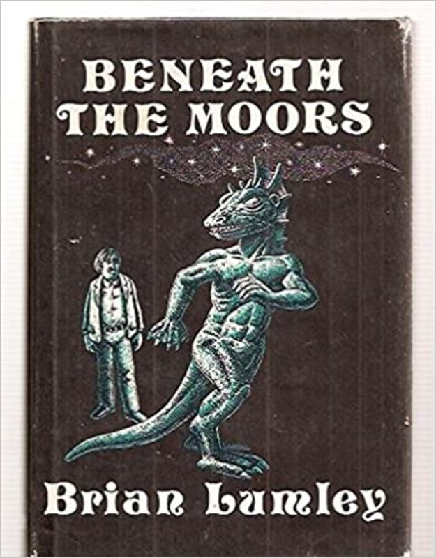 Book cover for "Beneath the Moors" by Brian Lumley