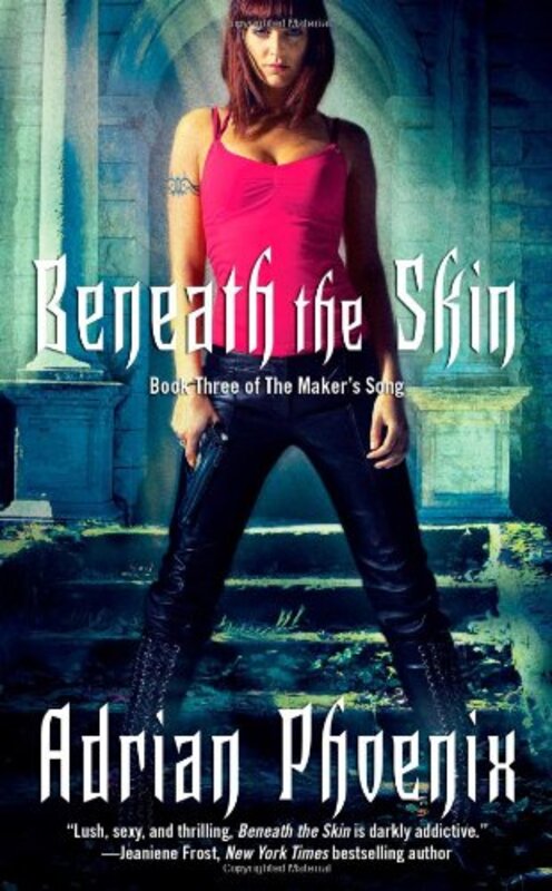 Book cover for "Beneath the Skin" by Adrian Phoenix