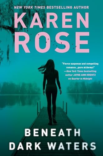 Book cover for "Beneath Dark Waters" by Karen Rose